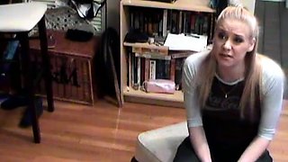 Katie Punished for Smoking