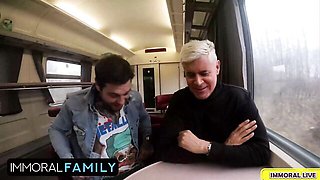Real orgasm trailer with aphrodisiac Matt Bird and Dean Van Damme from Immoral Family