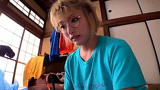 Japanese teen handjob in bus full of people