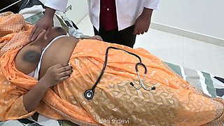 Indian Doctor Checking Village Aunty Boobs