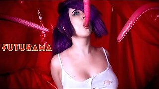 Futurama. Leela Impregnated by Alien with Tentacles