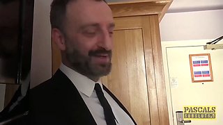 PASCALSSUBSLUTS - Busty Georgie Lyall Fed Cum After Pounding