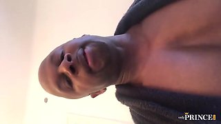 Sexy Euro Blonde Babe Angel Emily Worships Prince's Bbc