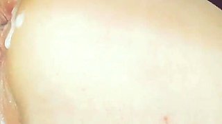 Collection of Sperm on Ass and Pussy