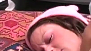 Sweet babe loves dick in her ass