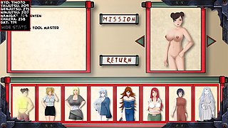 Sarada teaching Temari in this animated hentai adventure with Loveskysan69real