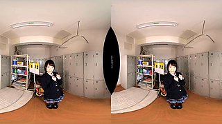 Trapped In The Storage Room With The Younger School Club Manager Part 1 - Asian Schoolgirl Hairy Pussy Hardcore