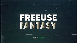 Big Dick brother-in-law & his raunchy step-sis corrupt their virgin tenant to pay rent with freeuse labia