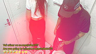 Fucked in a Bar Bathroom by a Stranger Without a Condom!