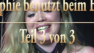 Student Sophie used the hard bondage fuck - Part 3