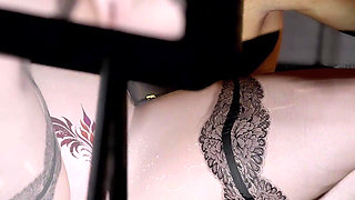 3D Super Hot BBW Mature MILF Have Her First Time Group Sex