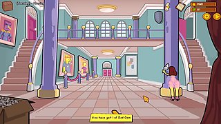 Cartoon MILF Marge Simpson gets it on in sexy lingerie with her animated friends