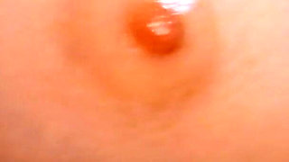 Tit Play with Oil. Play with Oiled Boobs.