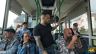 Mature4k. nail me in the bus! in front of everyone...