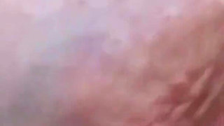 Bbwbootyful playing with my big boobs in work toilet