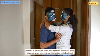 Sexy Secretary Prabha Having Hardcore with Boss 4