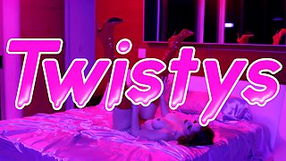 Mona Azar and Whitney Wright have a steamy threesome while her boyfriend is sleeping