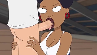 Rick and Morty - a Way Back Home - Sex Scene Only - Part 51 Reka Blowjob by Loveskysanx