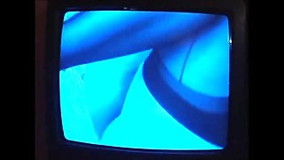 Hot brunette pussy dogging in car with big tits fucking