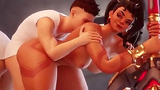 Cute Demon Waifu Backing Her Ass up on a Thirsty Gooner Cock