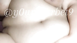 BBW Thai Girl Destroying Her Pussy Big Dildo