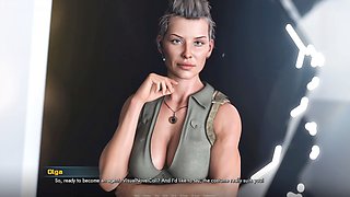 E-girls enjoying some fun with cum on their tits