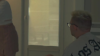 Step Mom Shares Bed with Step Son in Hotel - Creampie Shock!