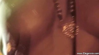 Angelic bird's erotic sex