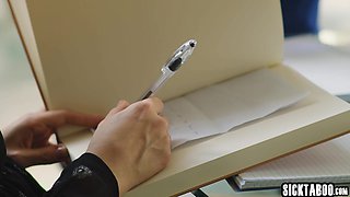 Naughty mommy teacher wanted to bang us