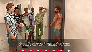 Naughty Neighbours - V0.59 - Ms. Fogge's breasts were exposed and she kissed Phil - Highlight