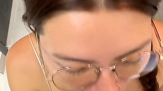 What a Huge and Delicious Cock My Stepbrother Has, I Get Horny Watching Him and I Ask Him to Put It All in My Delicious Ass.