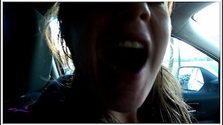 Car Park Blow Job Cum Swallow Gargle