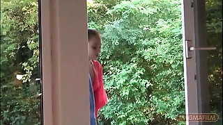 Jenny Glam Gets Caught Trespassing the Swimming Pool - Must Pay with Sex