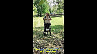 A Spring Walk and Flashing Adventure!