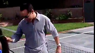 Ajx boobs in tennis lessons , guy.DaSilva vs sierra.milf 25b: Big Tits, Blowjob  Brunette Porn