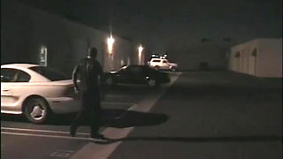 Blackgirl fucking pussy licking in garage