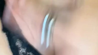 19 y.o tattooed emo watch her ride that dildo and moan