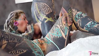 Heavily Ink Teen 18+ Balls Deep Piledriver Fuck - Bj, Atm, Gape, Prolapse
