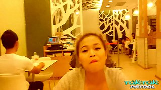 Cute Asian Teen Girl That Is Perky All Over On Tuktuk Patrol
