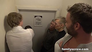 Cumming Together At A Swingers Club