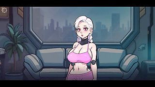 Two horny babes emo and princess in a wild cartoon adventure by Loveskysan69real