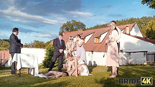 Bride 4K featuring siren's masked sex