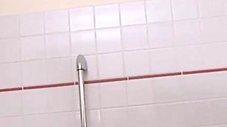 Big ass blonde chubby fucking on the toilet