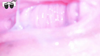 pink tight virgin pussy creampie close up