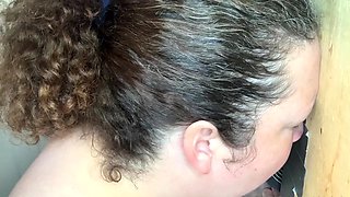 Glory Hole Blowjobs and Brunettes