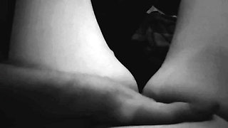 Spanking the pussy of my hot wife