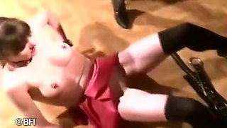 Two Poor Chick Got Dominated Hard In Vintage Punishment