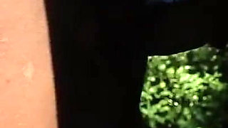 19 Year Old Ebony Babe Getting Fucked in Public Stairway