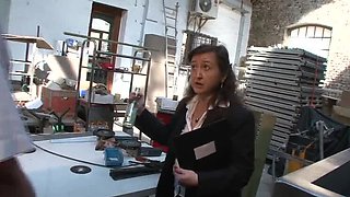 Amateur MILF Over 40 with Pierced Tits and Pussy Takes Dick and Cums Hard