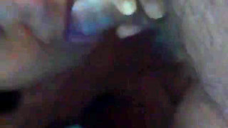 Johns cum pours down into Jen's mouth